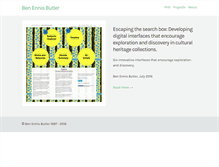 Tablet Screenshot of design.beneb.com